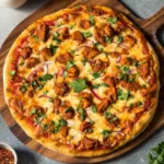 Indian Achari Pizza